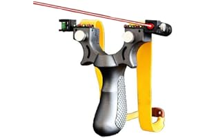 JINYI High Velocity Hunting Slingshot with Adjustable Laser Sight, Resin Sling Shot Catapult Slingshots Hunt,Professional Outdoor Entertainment for Boys, Adults, Hunter
