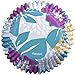 Wilton 36 Count Cool Flower Color Baking Cups, Standard