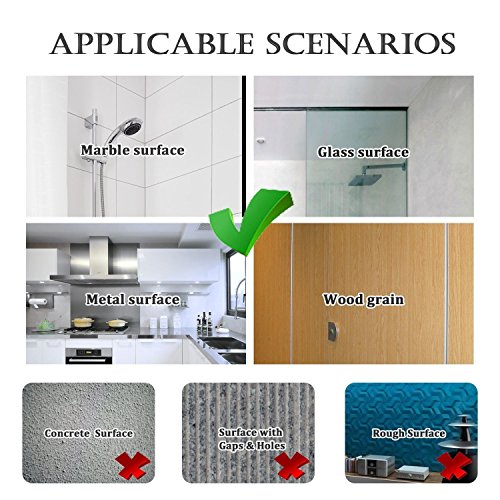 Suction Cup Hooks BUDGET & GOOD Powerful SuperLock Shower Suction Cups（2 Pack) Heavy Duty Vacuum Suction Home Kitchen Bathroom Wall Hooks Hanger for Towel Loofah Cloth Key Women's Handbag - Thumbnail 6