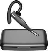 VOUNEDA Bluetooth 5.1 Single Ear Headset, 10 Hour Battery, TWS Compatible, Siri view 7
