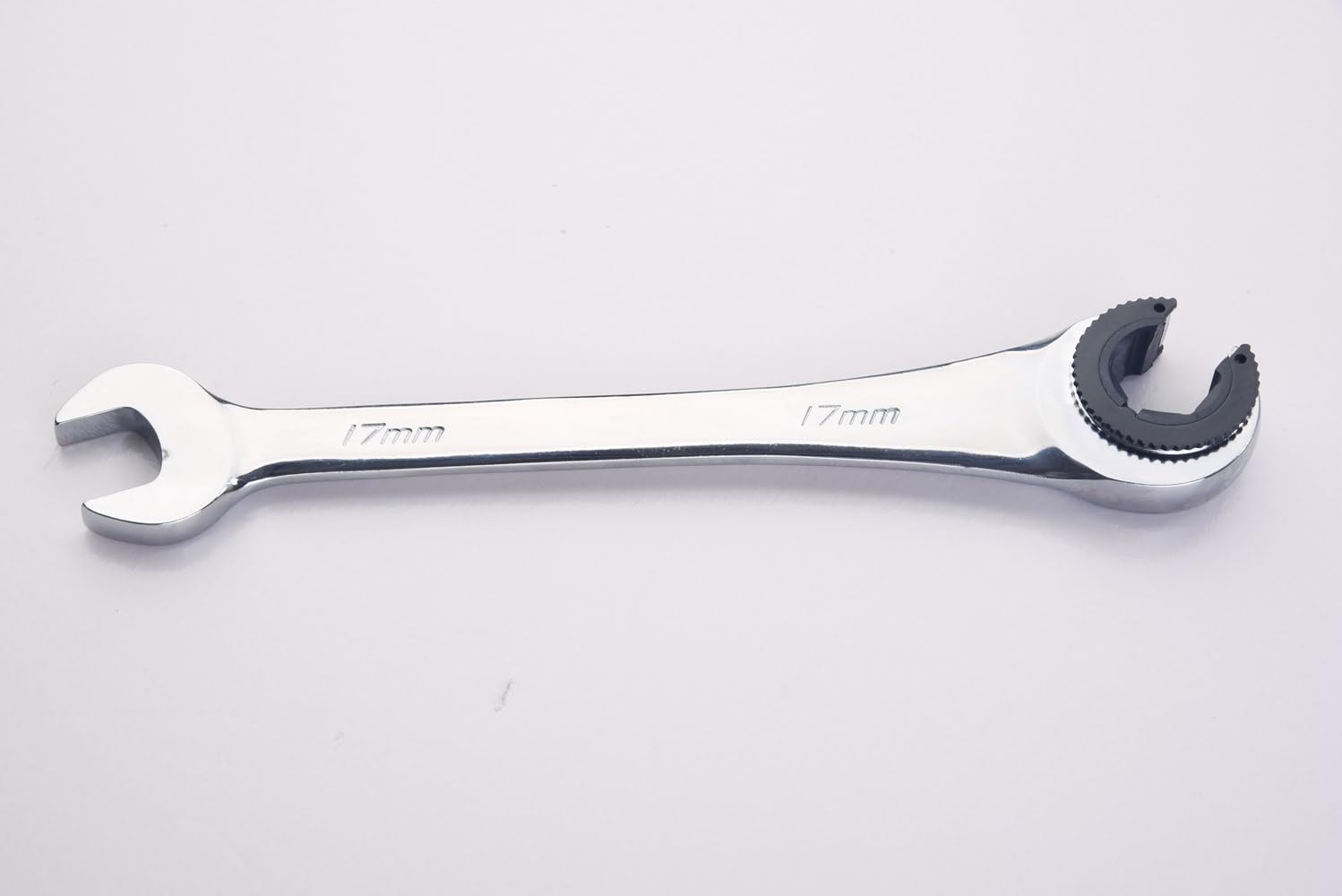 Photo 1 of FLZOSPER 17mm Metric Fix Tubing Wrench?Fixed Head Tubing Ratchet Open End Wrench, Ratcheting Fix Combination Wrench Spanner