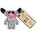 Fugglers, Funny Ugly Monster, 9 Inch Grin Grin (Zebra Print) Plush Creature with Teeth, for Ages 4 and Up