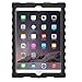 Apple iPad Air 2 Black Shock Drop Hard Candy Cases Silicone Rugged Shock Absorbing Protective Dual Layer Cover Case
