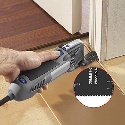 Winzwon Wood Metal Oscillating Tool Blades Multitool Saw Blades Universal 3 Pack Compatible With Fein Multimaster Porter Cable Black & Decker Bosch Dremel Craftsman Ridgid Ryobi Makita Milwaukee