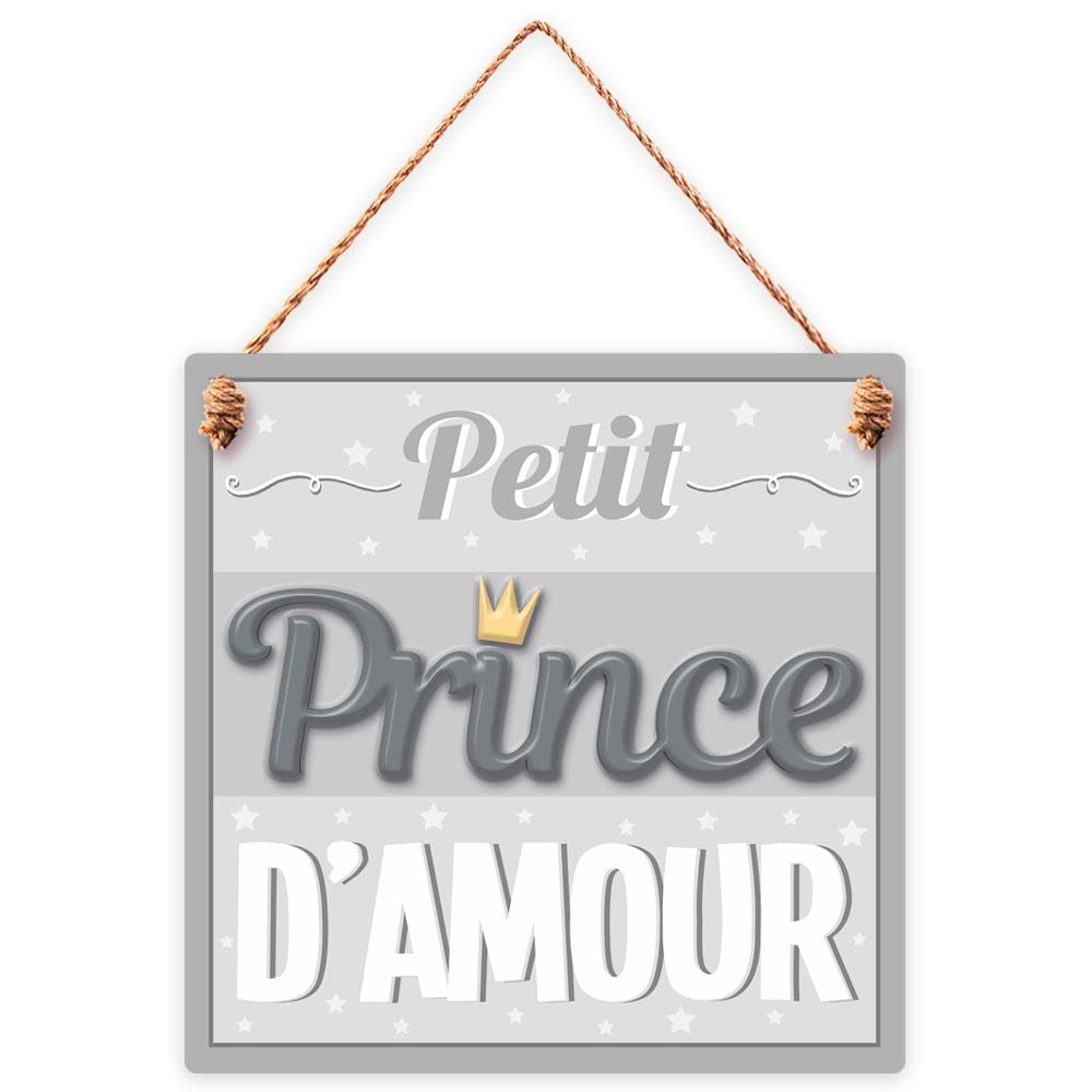 Sud Trading Wooden Plaque Little Prince of Love