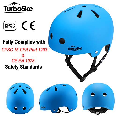 TurboSke Skateboard Helmet, BMX Helmet, MultiSport Helmet, Bike Helmet