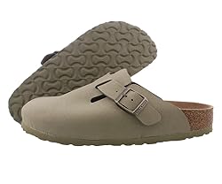 Birkenstock Boston Unisex Sandals Size 5, Color: Iron