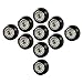 Ender3 CR-10S Pro Creality 3D Printer Accessory V-Slot POM Wheels Plastic Pulley V Groove Ball Bearings Pulley Passive Round Wheels Roller for Ender 3/Ender 3 Pro/CR-10/CR-10S/CR-10S Pro /10 pcs