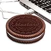 Mustard NG1702 USB Cup Mug Warmer Coaster - Dark Brown Hot Cookie