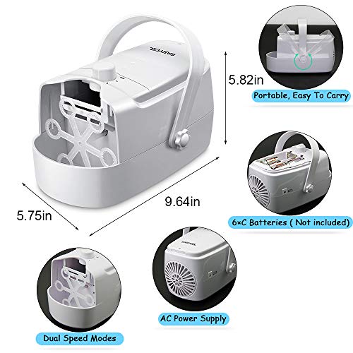 EASYCEL Bubble Machine, Automatic Bubble Blower Machine for Kids