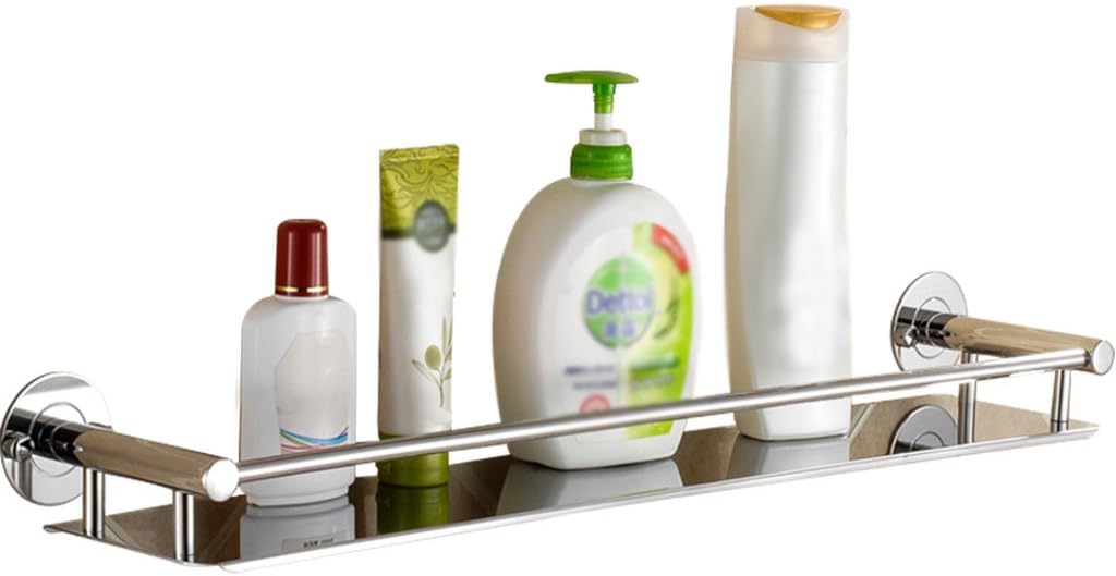 LI JING SHOP- Bathroom Wall Hanging Shelf/Stainless Steel Toilets, WC, Shelf (Size : L-60CM)