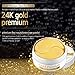 SECRET KEY Gold Premium First Eye Patch 60 Sheet - 24K Pure Gold Contained Highly Nutrious Hydrogel Under Eye Pads, Excellent Adhesion & Fast Absorption Anti-Wrinkle Night Treatmnet Eye Patches