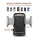 Gen-2 Dashboard Car Phone Holder, Windshield Car Phone Mount, with Strong Sticky Gel Pad for Iphone 11 Pro/ Max/ X/XS/XR/8Plus/8/7Plus/7/6Plus, Galaxy S10/9/8/7, Note9, Google, Moto, Black
