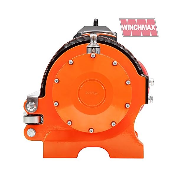 Winchmax 20000lb / 9072kg 12v elektrische Winde. 25 m 14 mm verzinktes Stahldrahtseil, 1/2-Zoll-Gabelhaken… – Bild 6