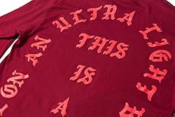 AA Apparel The Life of Pablo Tour Garnet RED Long