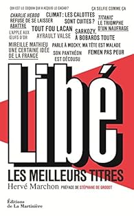 Livres Couvertures de Libé. Les meilleurs titres