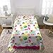 Nickelodeon Sunny Day Soft Microfiber 3 Piece Kids Bedding Twin Sheet Set, Pink