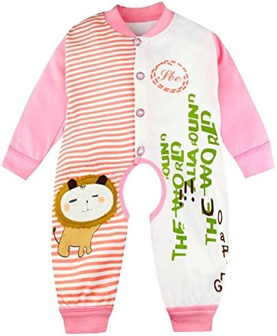 Wxian Cotton Baby Siamese Romper Crawling Clothes