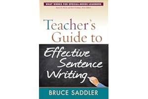 Teacher's Guide to Effective Sentence Writing
