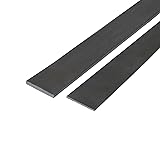Fielect 5Pcs Carbon Fiber Strip Bars 1x3x600mm