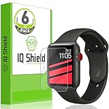 IQ Shield Screen Protector Compatible with Apple Watch 42mm (Apple Watch Nike+, Series 3, 2, 1)(6-Pack) Anti-Bubble Clear Film