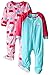 Gerber Girls' 2-Pack Blanket Sleeper, Cupcake, 4T