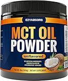 EzyAbsorb MCT Oil Powder - Keto Friendly Fat Source for Ketosis - Ketone Energy Supplement on Ketogenic Diet - Easy to Absorb & Digest in Smoothies & Shakes or Keto Coffee
