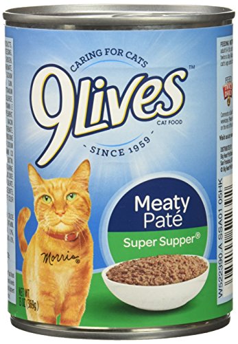 UPC 079100522293, 9Lives Meaty Paté Super Supper Wet Cat Food, 13 oz Cans (Pack of 12)