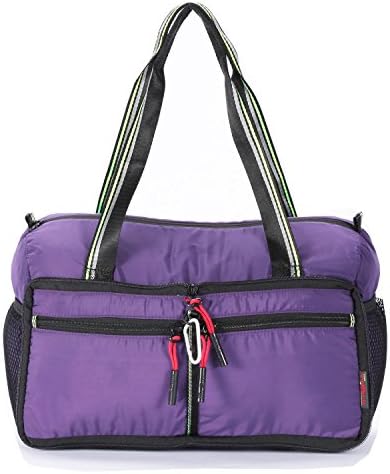 Waterproof Foldable Travel Bag Duffle Bag Handbag Clothes Organizer Storage Single Shoulder Bag Crossbody Bag Lightweight Large Carry Luggage Sports Gym Tote Bag