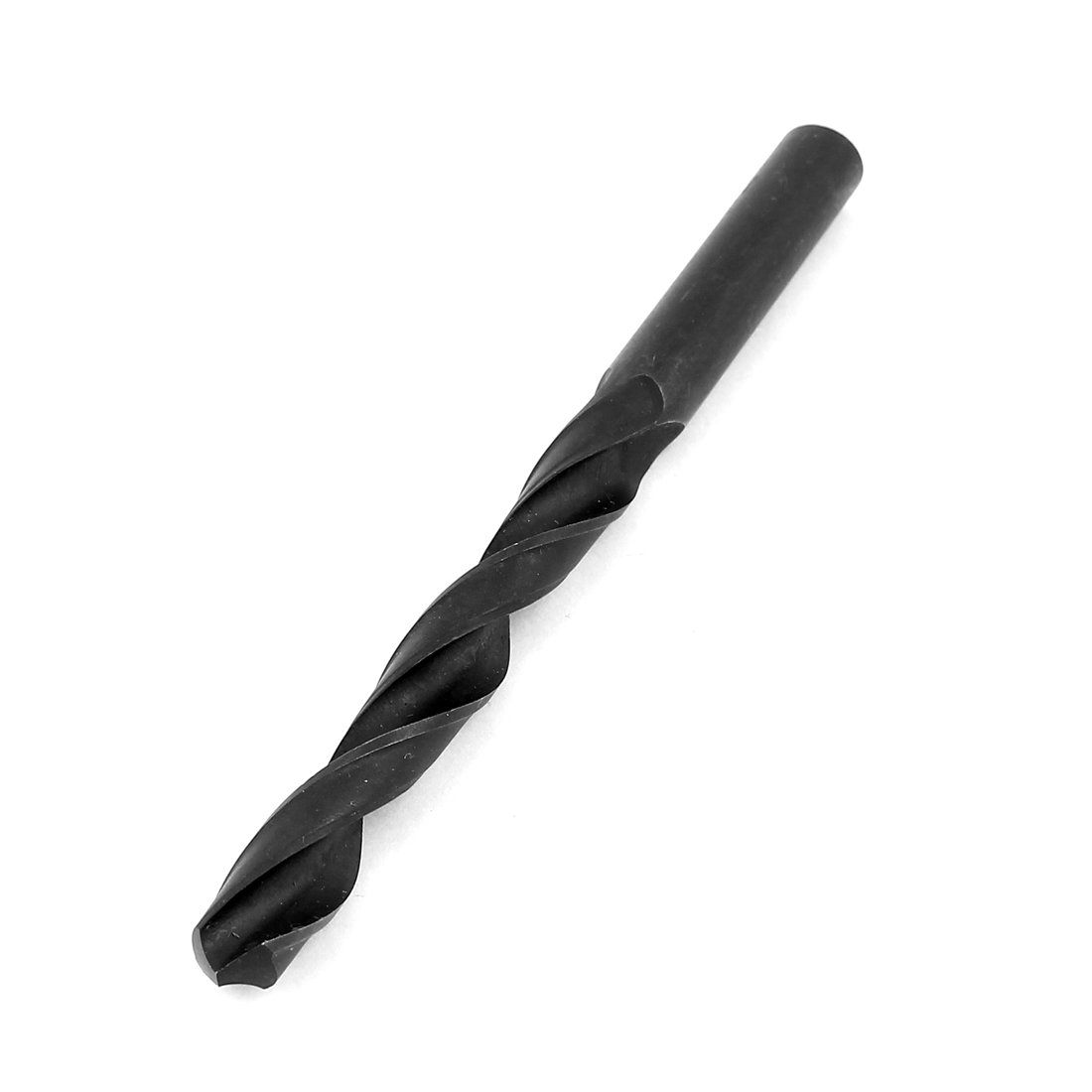 Sourcingmap 10.7mm Cutting Dia HSS Straight Shank Twist Drilling Bit Black