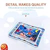Jestilo Inflatable Tummy Time Water Mat Baby – Infant and Toddler Baby Play Mat Sensory Toys for Baby Early Development…