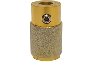 RAINBOW ART GLASS 3/4" Standard Grit Techniglass Brilliant Diamond Glass Grinder Bit - Diamond Bonded - Extra Long Life