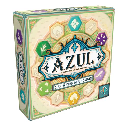 Next Move Games, Azul - The Queens Gardens, Family Game, 2-4 Players, Ages 10+, 45-60 Minutes, German