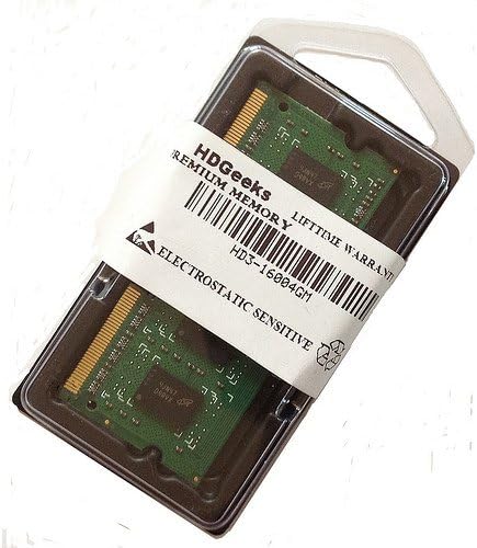 4GB RAM Memory for Dell Inspiron 14z (N411z), 15 (1564), 15 (3521), SO-DIMM DDR3 Non-ECC PC3-12800 1600MHz