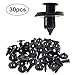 MOTOALL Nylon Fender Trim Panel Bumper Shield Retainer Fastener Rivet Push-Type Clips 8mm Hole for Nissan Infiniti 01553-09321 Auto Body - 30pcs