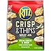 Ritz Crisp & Thins Cream Cheese & Onion Chips, 7.1 Ounce