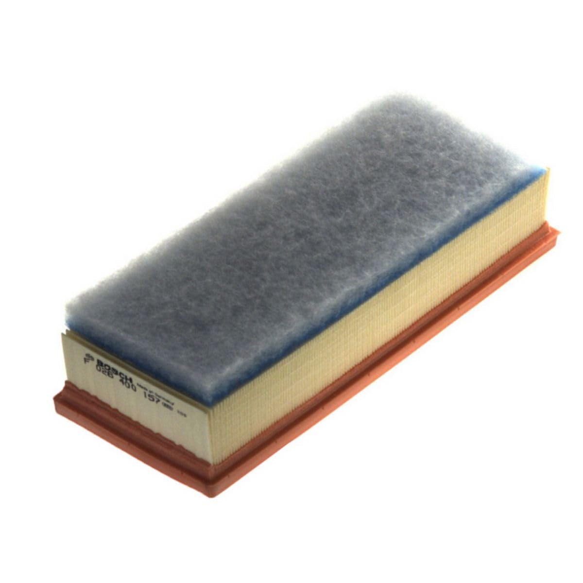Bosch S0157 Car Air Filter - Separates Particles from the Air Intake - Moisture-resistant plus High Tensile Strength