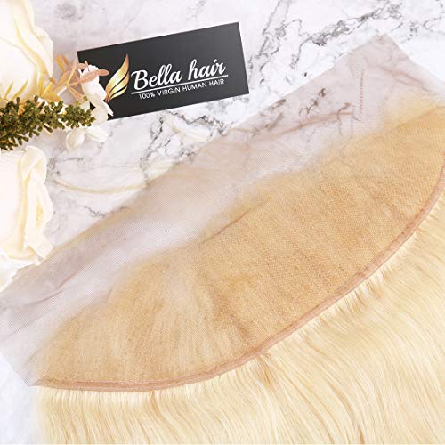Bella-Hair-613-Blonde-Lace-Frontal-One-Donor-Virgin-Human-Hair-Straight-Bleached-Knots-with-Baby-Hair-Ear-to-Ear-13x4-20inch