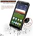 BlackBerry DTEK50 Case, NageBee Credit Card Id Holder Case Design Premium [Heavy Duty] Defender [Dual Layer] Protector Hybrid Case for BlackBerry DTEK50 (Black)