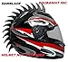 Dirtbike Motorcross Mohawks Helmets Warhawk Mohawk Saw Helmet Not Included