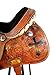 15 16 Western Show Floral Cross Tooled Leather Horse Barrel Racing Saddle TACK Set (16 Inch)thumb 4