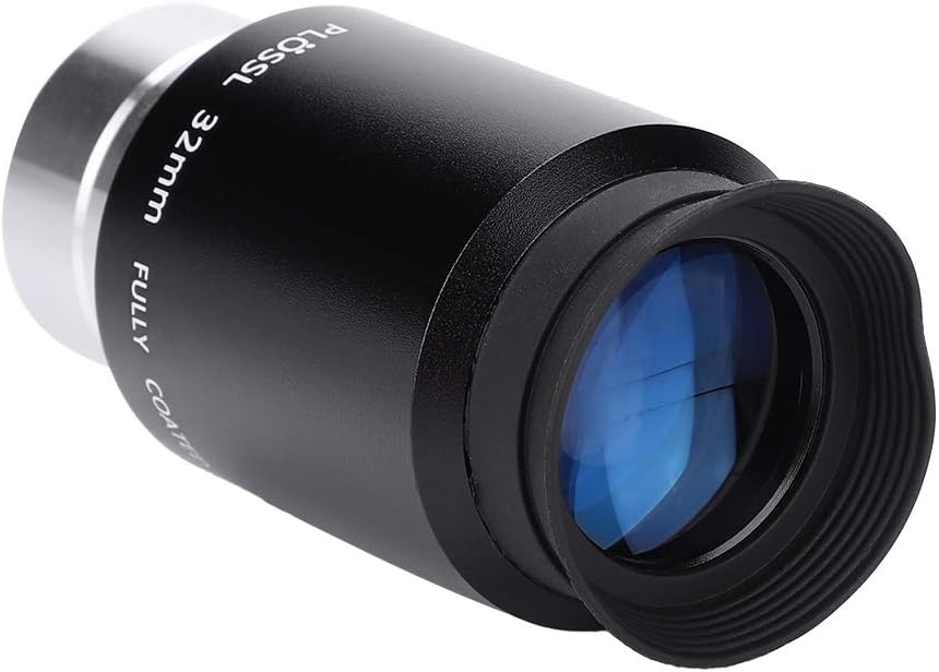Yunir Black Plossl 32mm Telescope Eyepiece, Multi-Coated, 1.25" Filter Thread, default