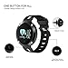 WFCL Fitness Tracker,Wireless Smart Activity Trackers and Sleeping Management Wristband Blood Pressure Heart Rate Monitor Sport Bracelet Pedometer Watch ,for IOS Android Wristband. (Black)