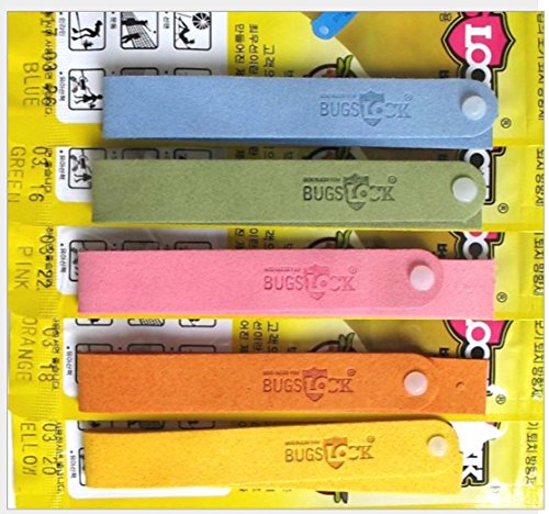 Ys&Ts Mosquito Repellent Bracelet for Adult and Children, Anti-mosquito Handband (5 Pack)