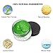 Washable Temporary Hair Color Creme, Natural Hairstyle Color Pomade, Instant Hair Wax Dye Styling Cream Mud, Hair Pomades for Party, Cosplay, Nightclub, Masquerade, Halloween (Green)