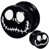 (1 Pair) 8g 6g 4g 2g 0g 00g ear plugs and tunnels gauges flare shipping tapers spiral 8 6 4 2 0 00 gauge plugs tunnels (2g=6mm)