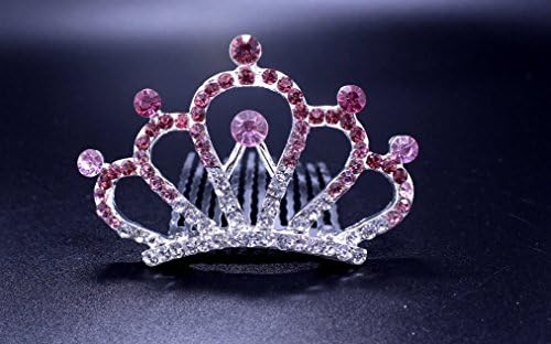 Exquisite Baby/Flower Girls Rhinestones Tiara Crown Comb