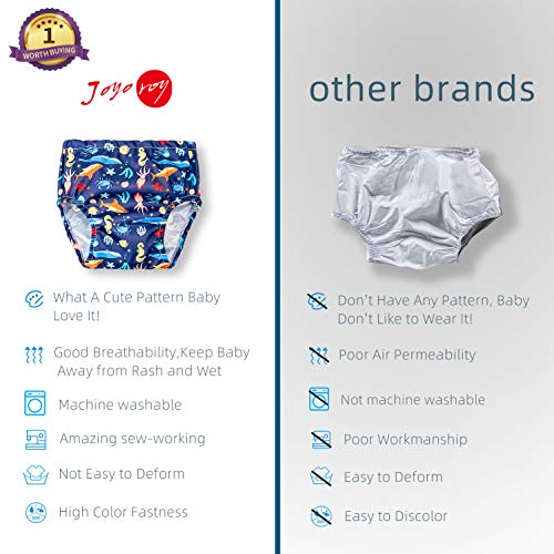 Plastic Underwear Covers for Potty Training Rubber Pants for Toddlers