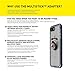 Nite Ize Original Steelie Bendable Arm + Ratcheting Clamp Kit - Magnetic Smartphone Gooseneck Clamp Mounting System with 2x Holding Power and Restickable Magnet Adapter