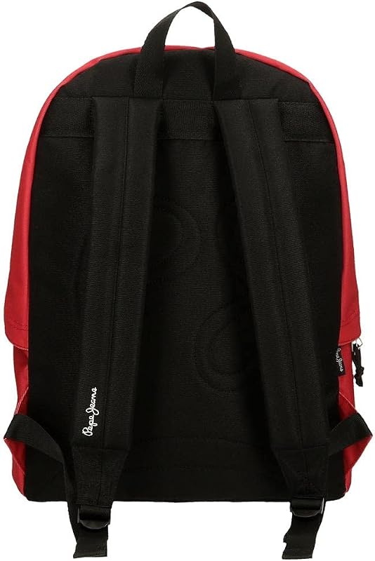 410034285 Aris Ever 24l Rucksack, Einheitsgröße, rot, Laptop-Rucksack + Schultasche